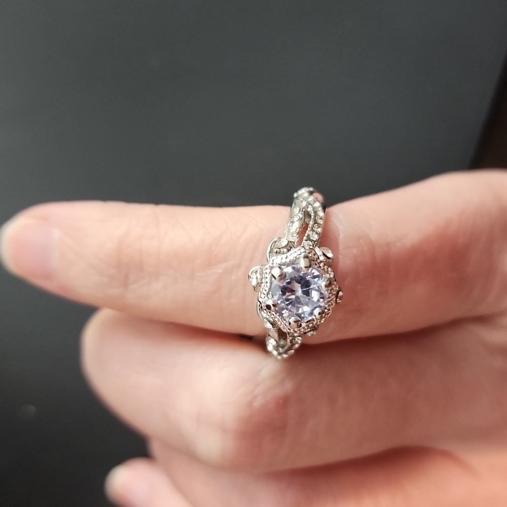 Zerconia and stainless steel ring